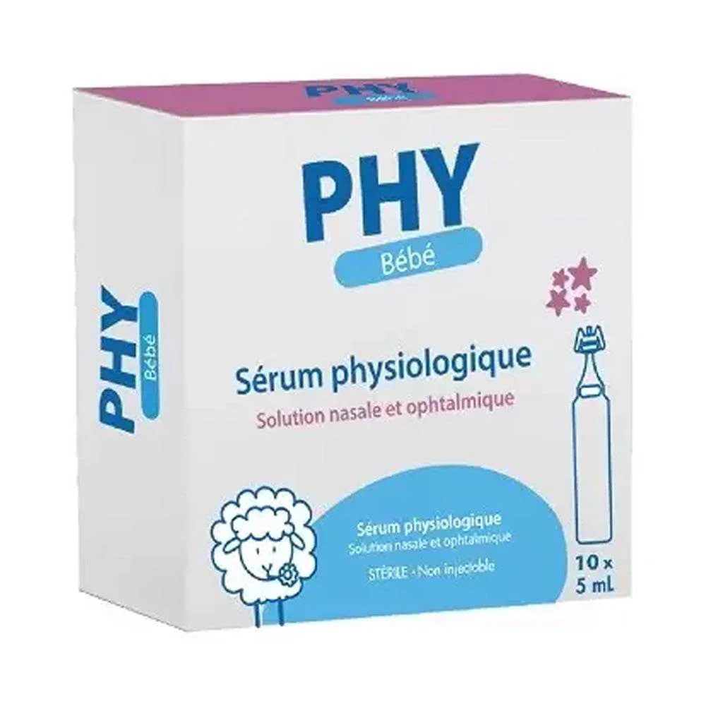 Sérum physiologique PHY BEBE 5*5ml