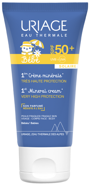 URIAGE,  1ÈRE CRÈME MINÉRALE SPF50+